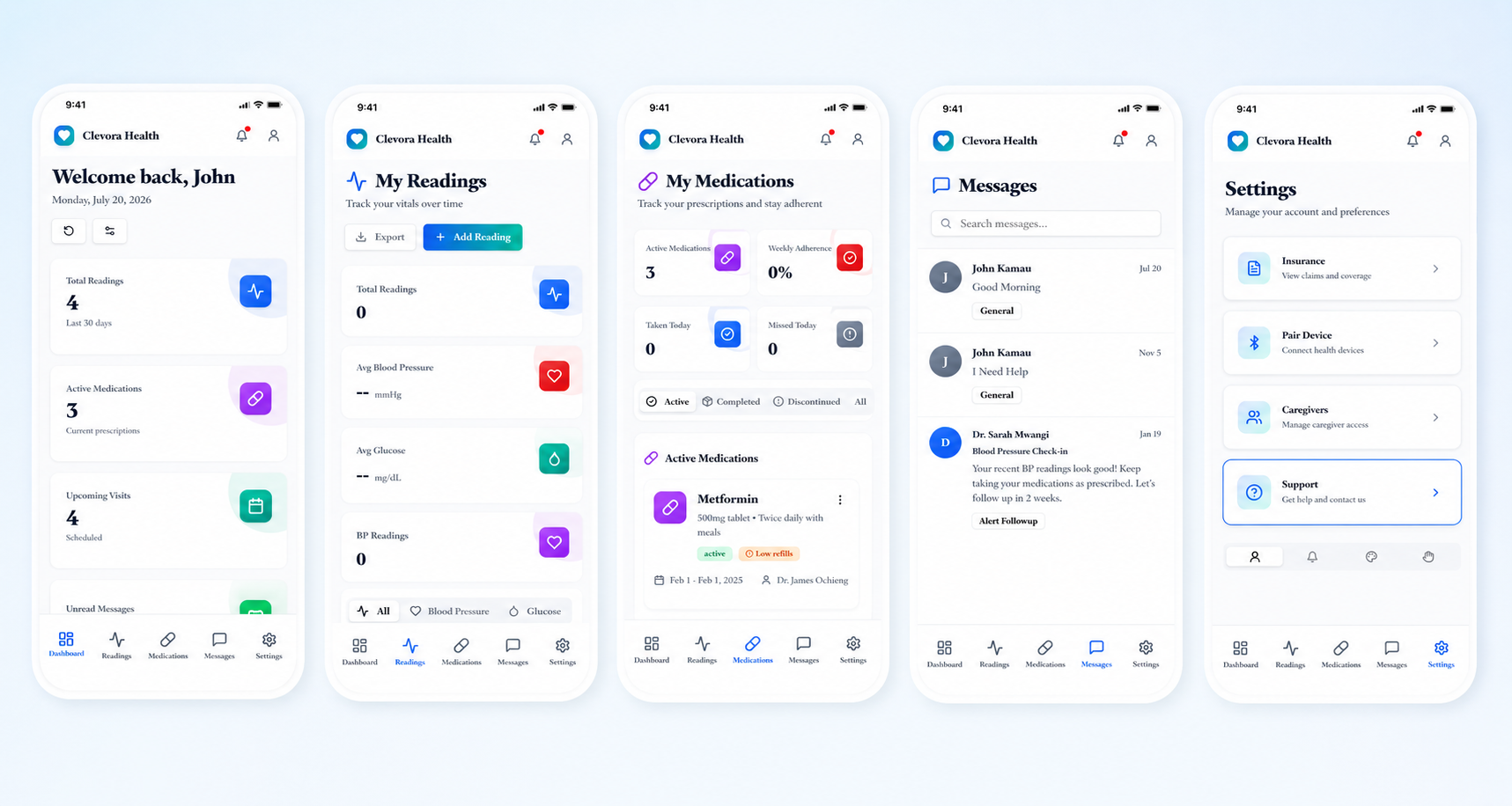 Clevora Patient App